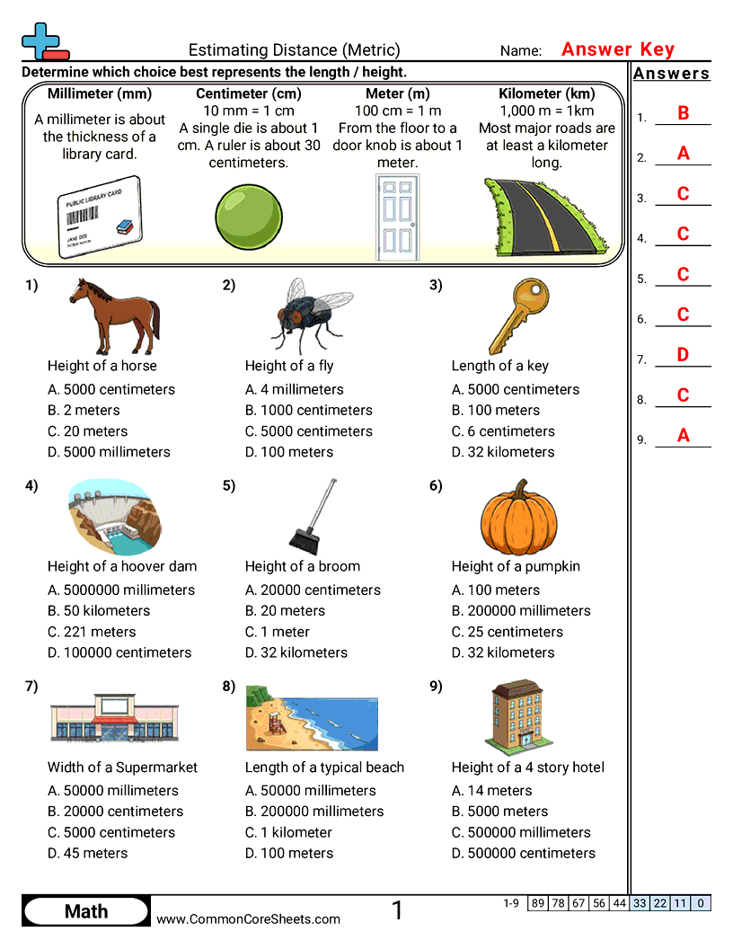 Related worksheet