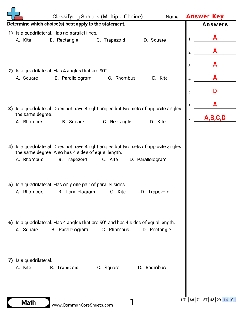 Related worksheet